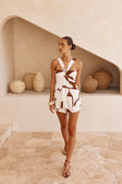 SAMPLE-Jada Playsuit - Sunroom Chocolate
