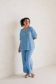 Zayna Pants - Blue