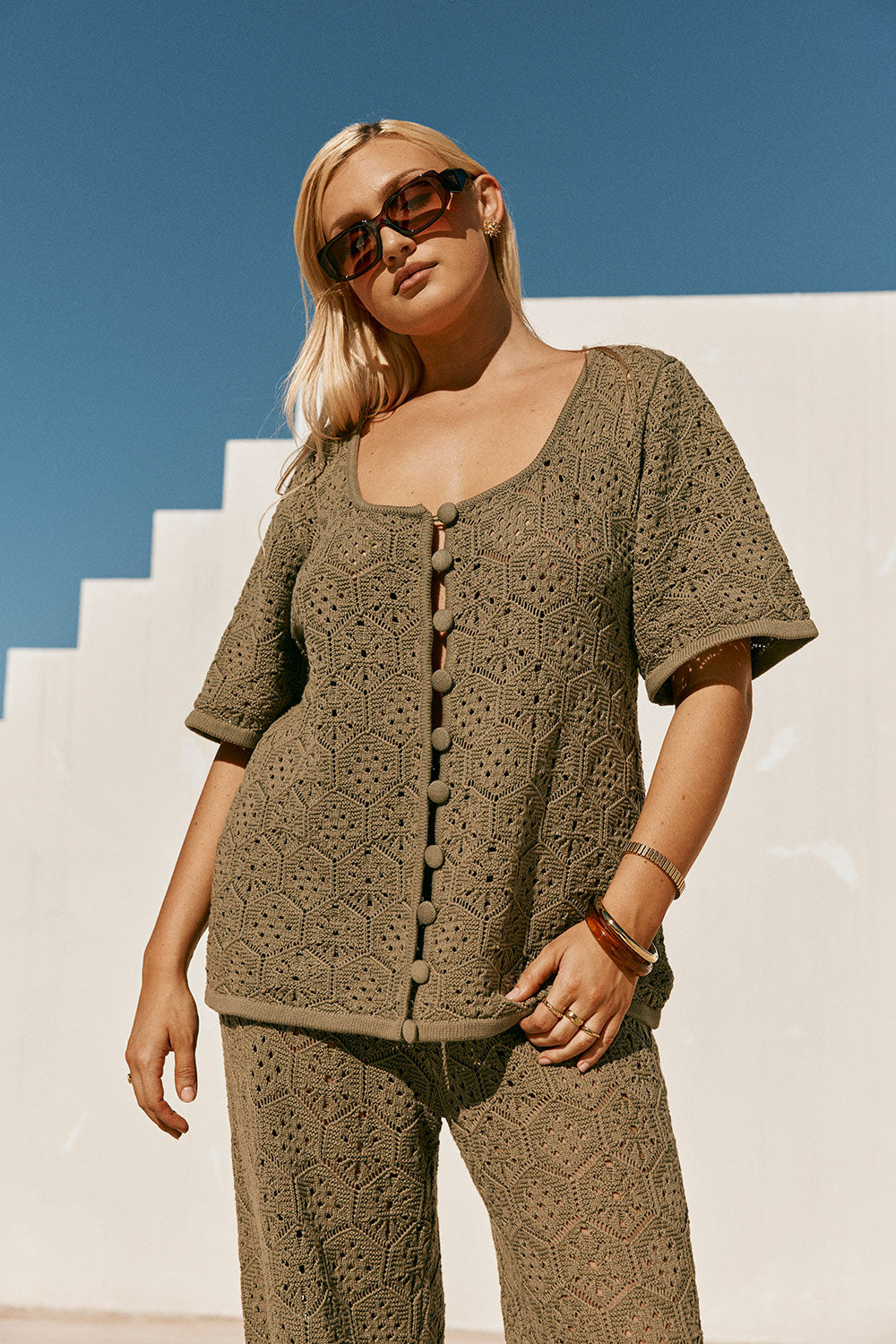 Umiko Top - Khaki