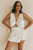 SAMPLE-Loralei Skort - Broderie