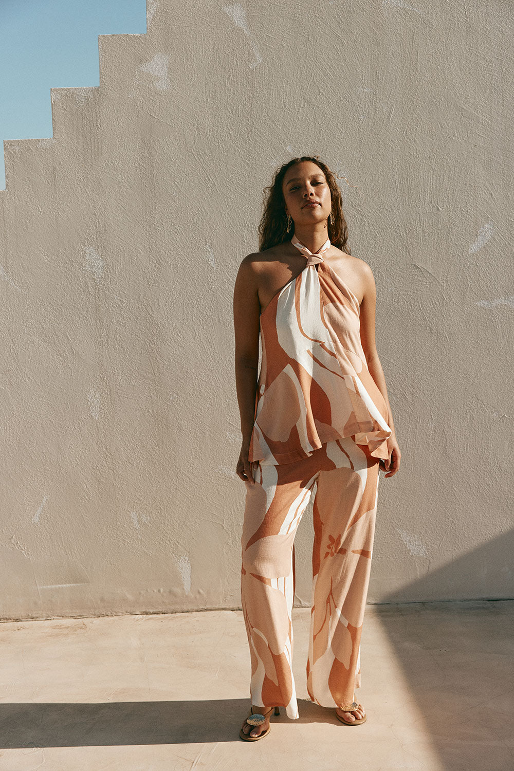 Victoria Top - Peach Solanto