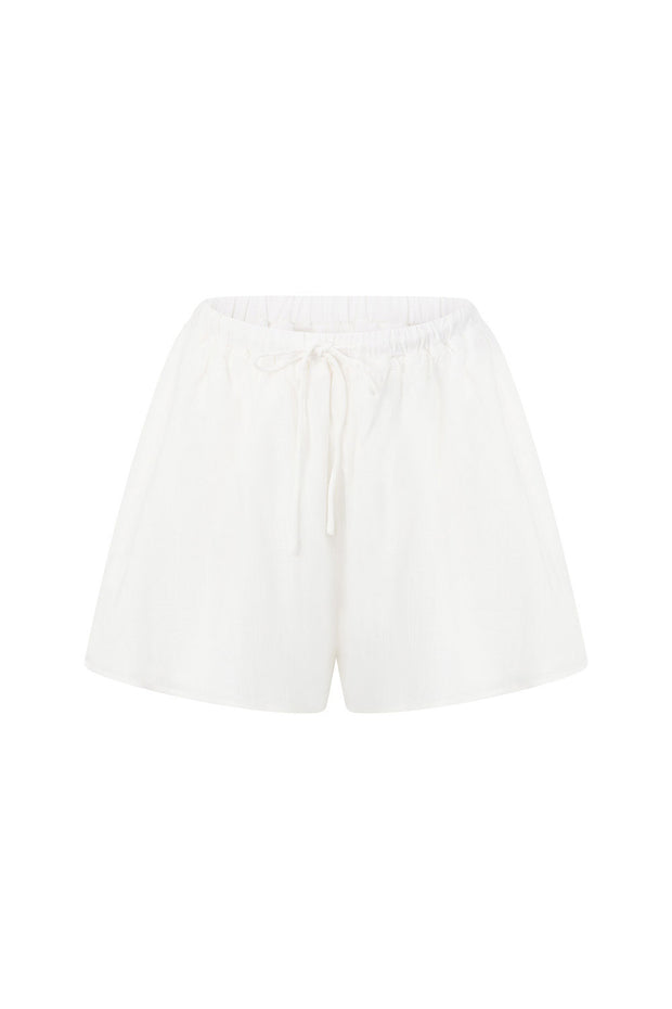 SAMPLE-Lyon Shorts  - White