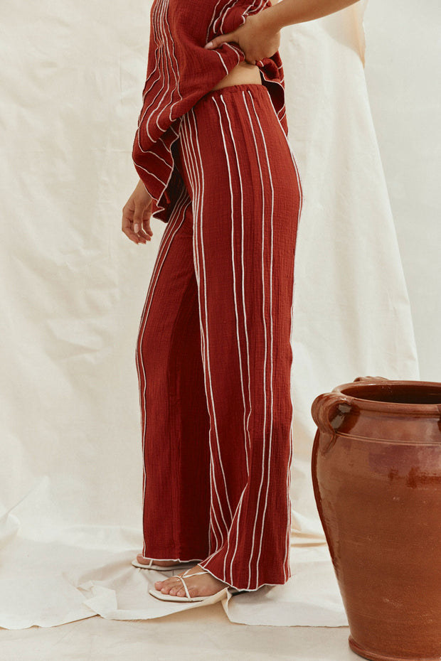 Emilia Pants - Merlot