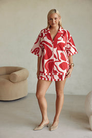 Delphia Top - Darling Floral