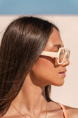 Lorna Sunglasses - Beige