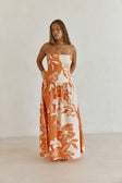 SAMPLE-Samia Dress - Sunset Botanica