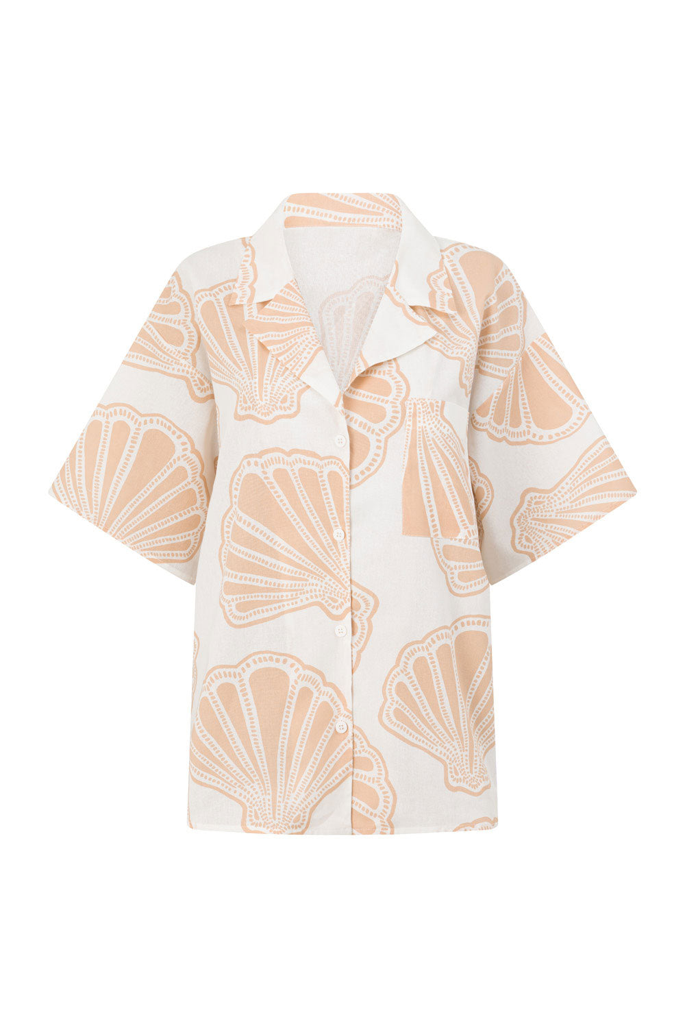 Celestia Top - Coastal Shell