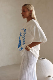 Par La Mer Top - Blue