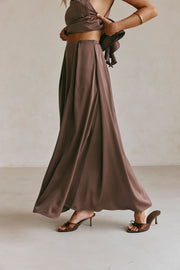 Hailey Skirt - Chocolate
