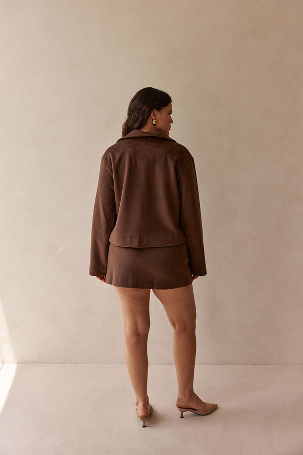 Selah Skirt - Chocolate