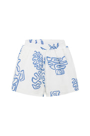 Seona Shorts - Evoke Blue