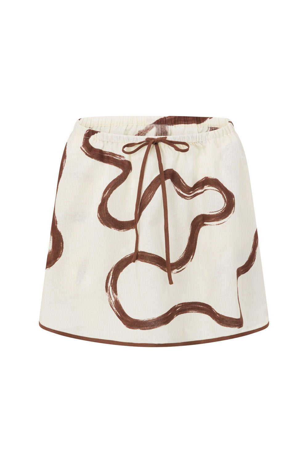 SAMPLE-Rayne Skirt - Marbled Mocha
