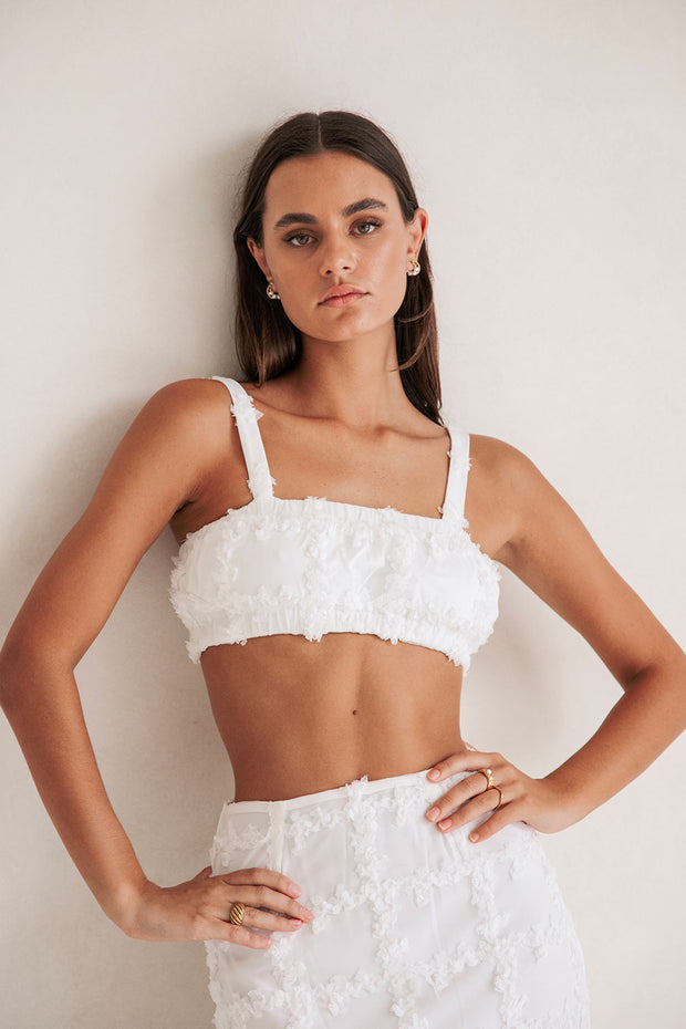 Venesa Top - White