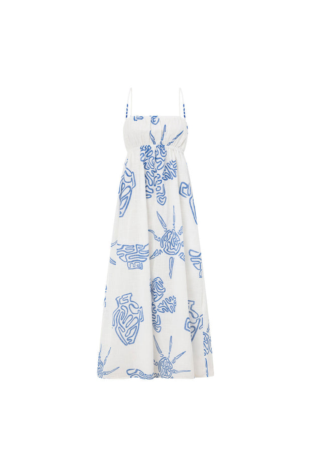 Catie Dress - Evoke Blue