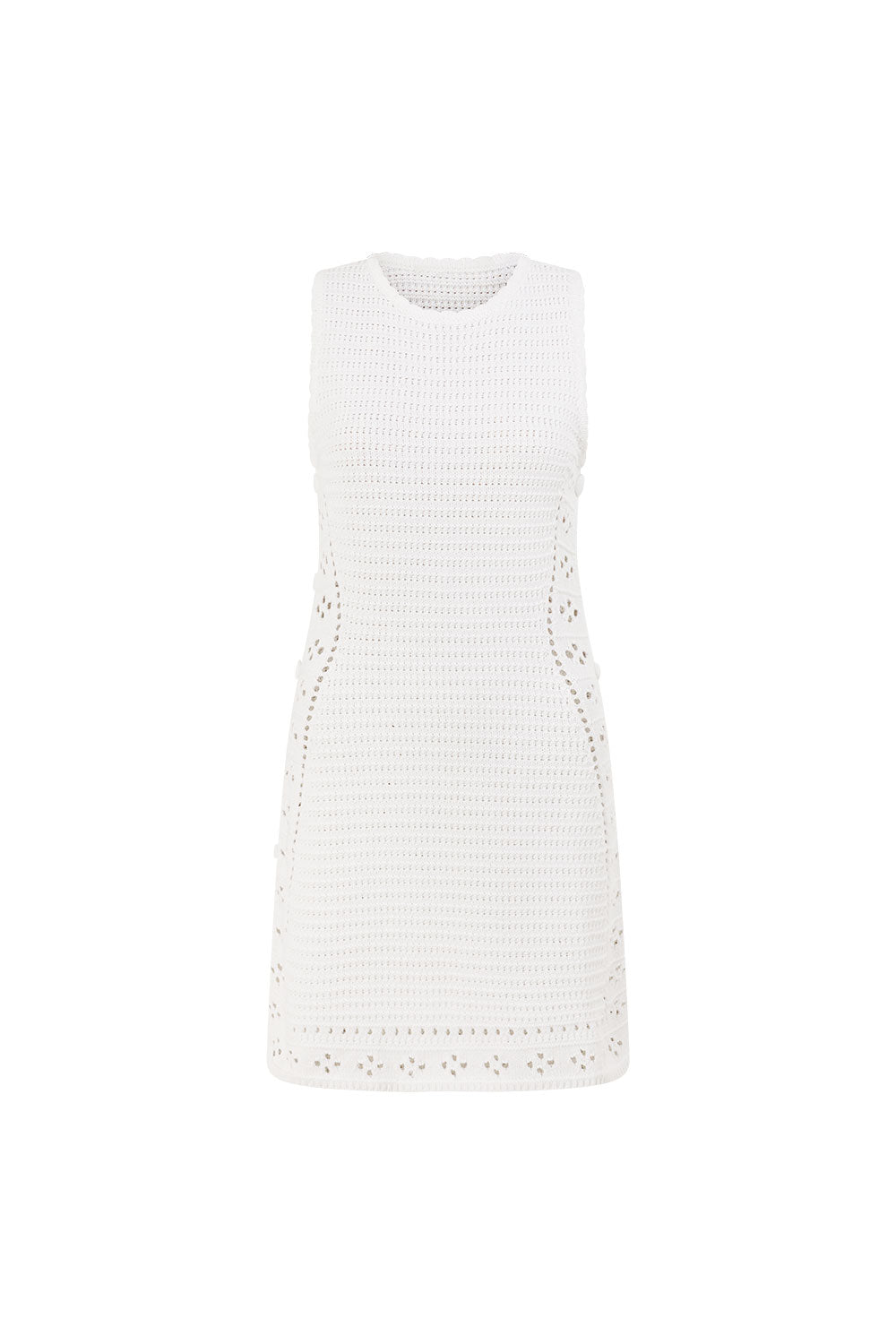 Atticus Knit Dress - White