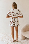SAMPLE-Rayne Skirt - Marbled Mocha