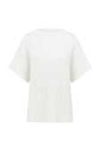 SAMPLE-Celine Top - White