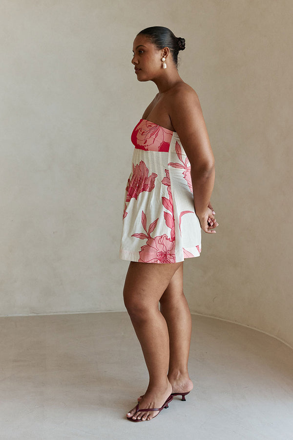 Tabi Dress - Flora Sunset