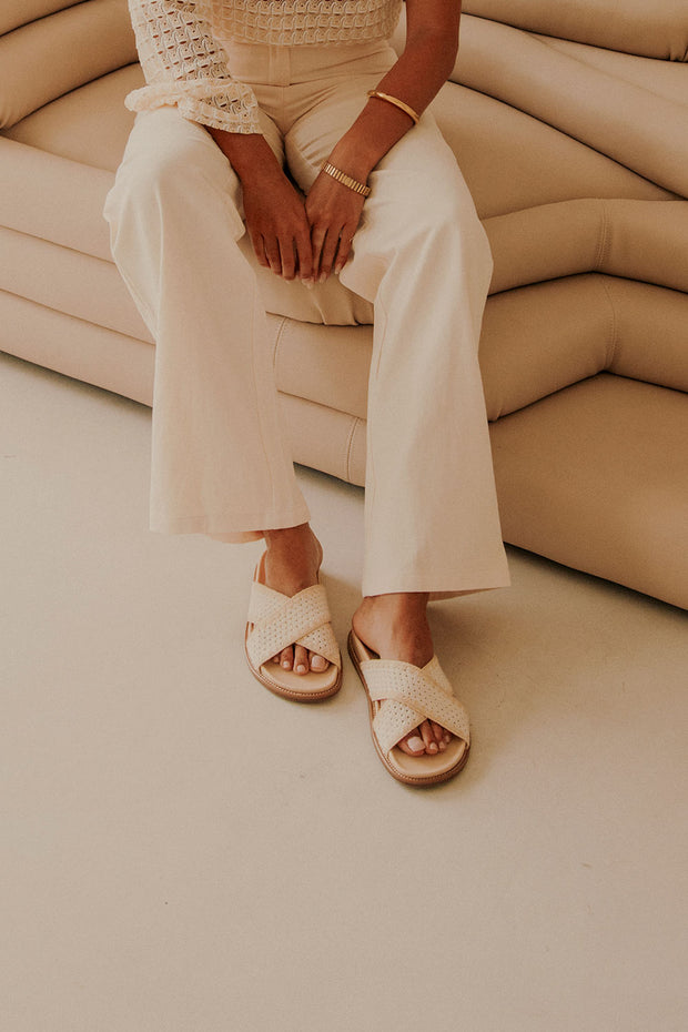 Deka Sandals - Cream