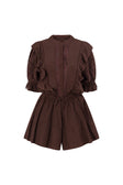 Luma Playsuit - Chocolate