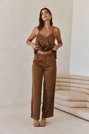 Zarah Pants - Chocolate