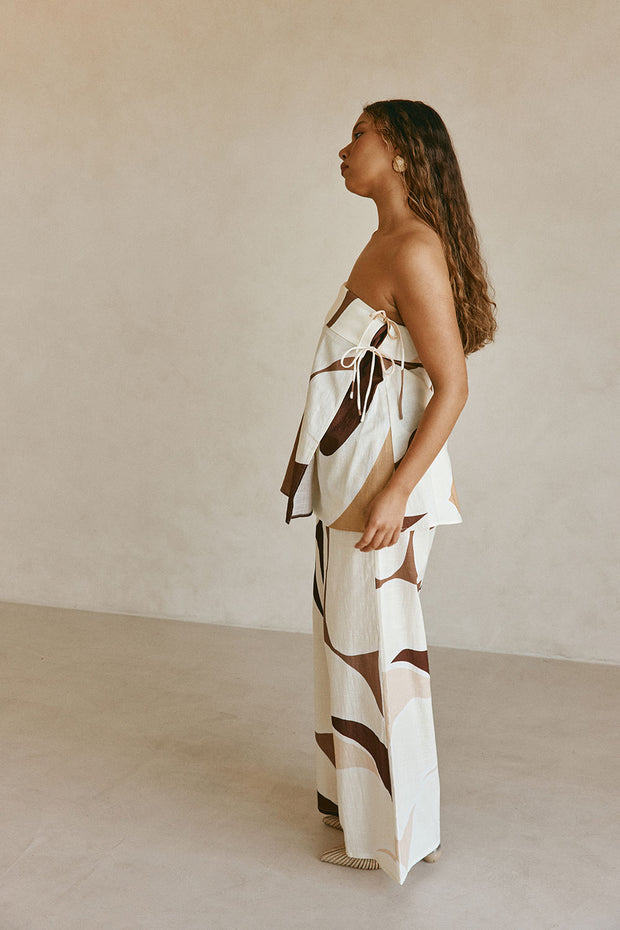 Monroe Top - Sable Floral