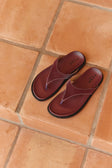 SAMPLE-Anya Sandals - Burgundy