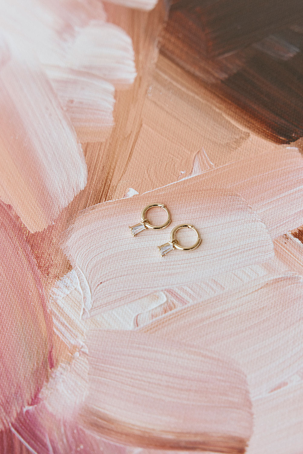 18K Millie Huggie Earrings