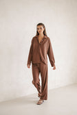 SAMPLE-Lenni Top - Chocolate