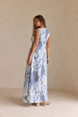 SAMPLE-Alista Dress - Bouquet Blu