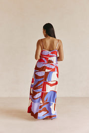 Aitana Dress - Valley Red