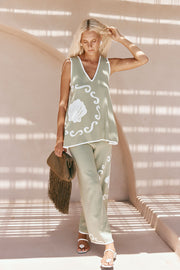 Malani Pants - Ocean Relic