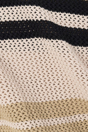 Quinn Stripe Top - Tan