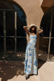 SAMPLE-Terazza Dress - Vaso Blu