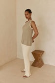 Aylani Top - Stone