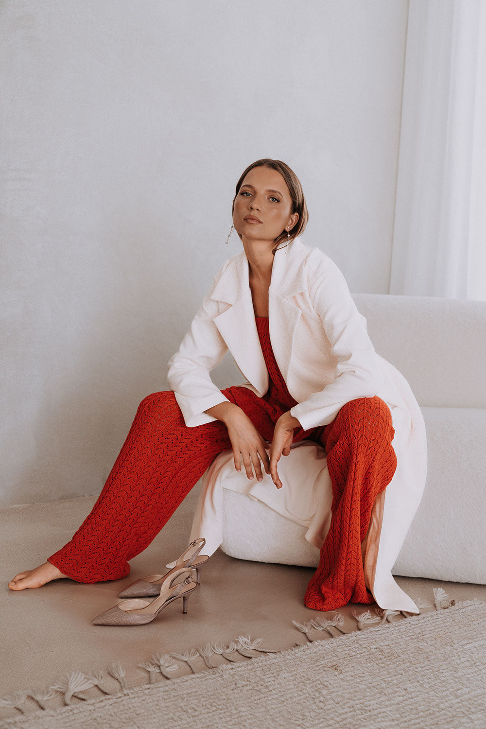 Athena Pants - Red