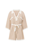 Sammi Playsuit - Tan