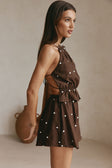 Adira Playsuit - Chocolate Speck
