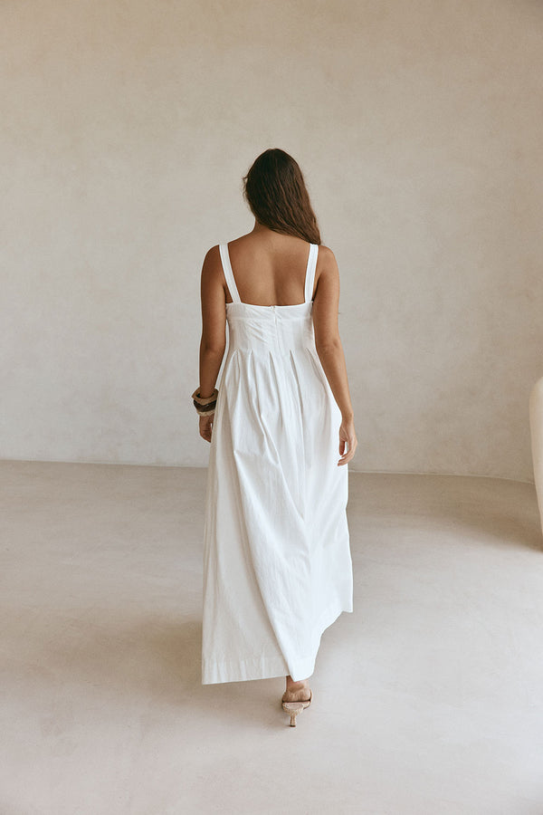 Flore Dress - White
