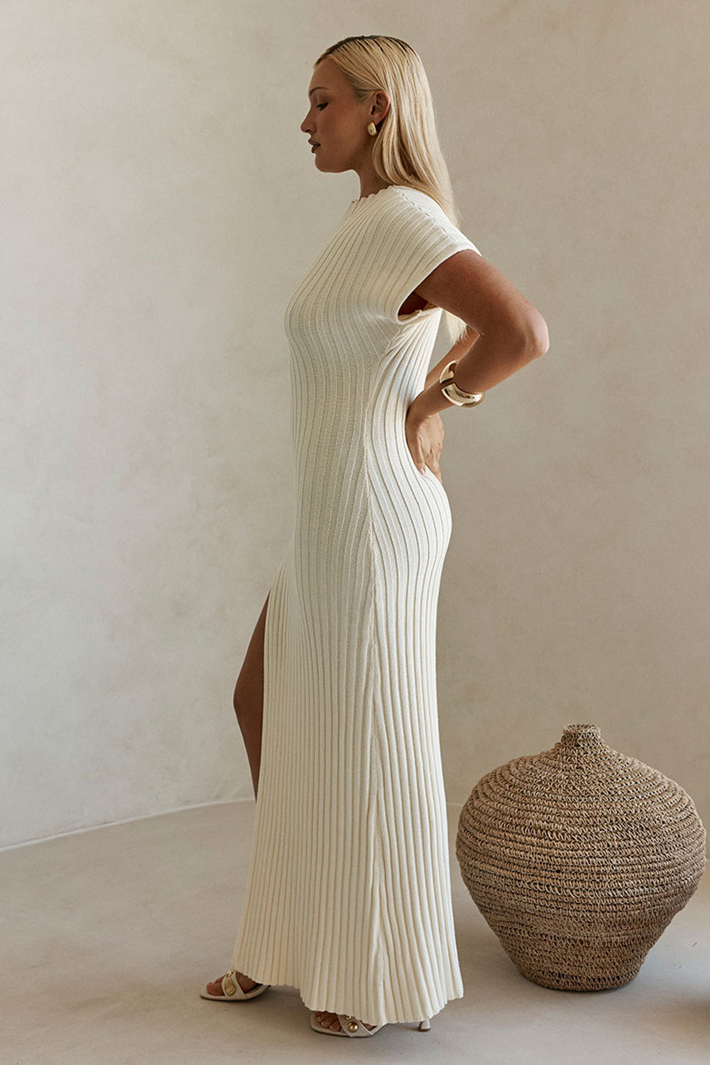 Gemini Dress - Cream