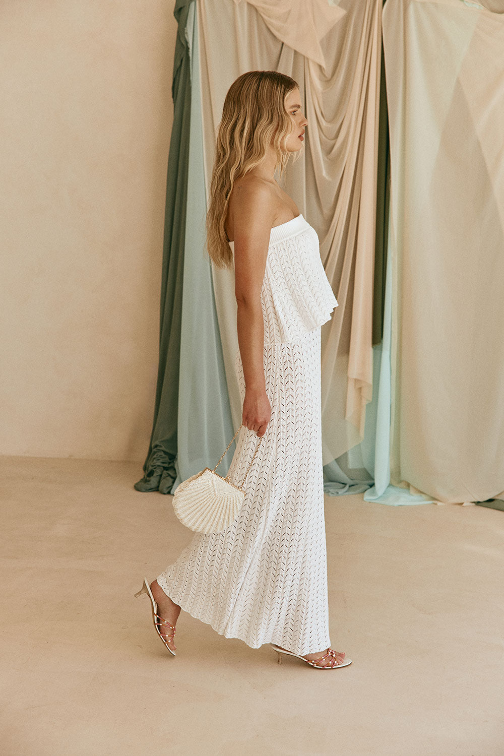 SAMPLE-Maria Dress - White