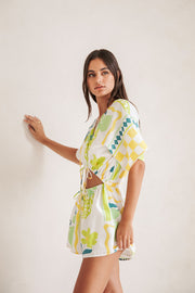 Arella Playsuit - Prego Verde