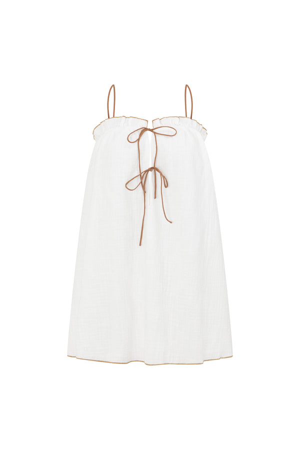 Evelia Dress - White