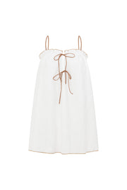 Evelia Dress - White