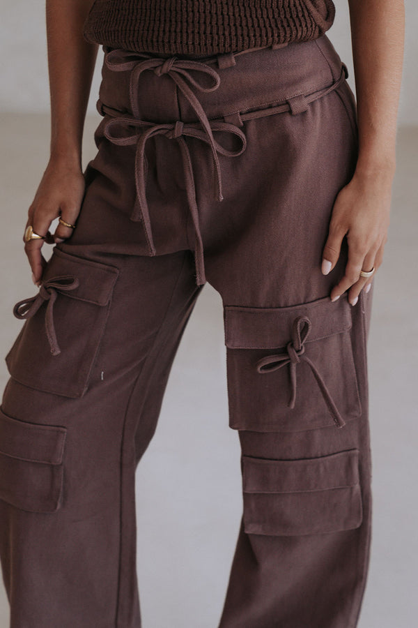 Jaicee Pants - Chocolate
