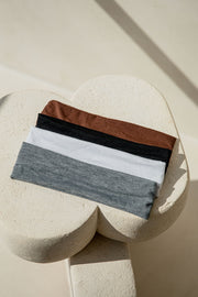 Elle Soft Headband - White