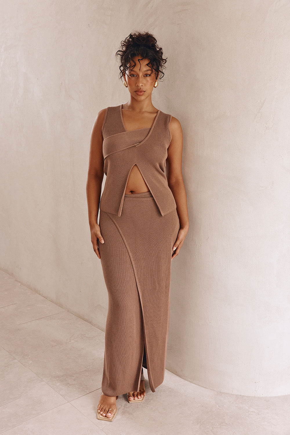 SAMPLE-Bridget Skirt - Chocolate