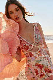 SAMPLE-Evia Dress - Desert Rose