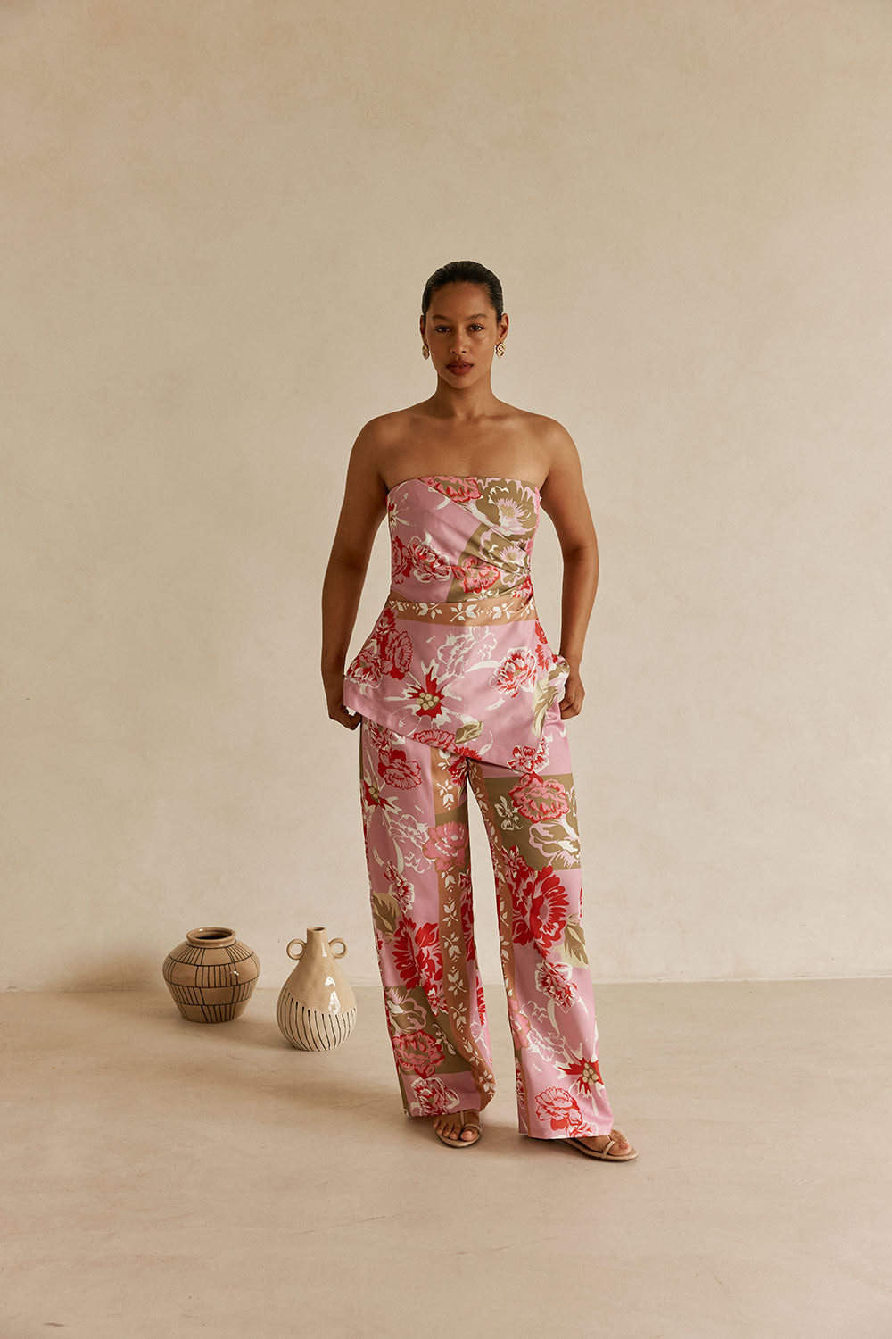 SAMPLE-Marleigh Pants - Botanic Patch