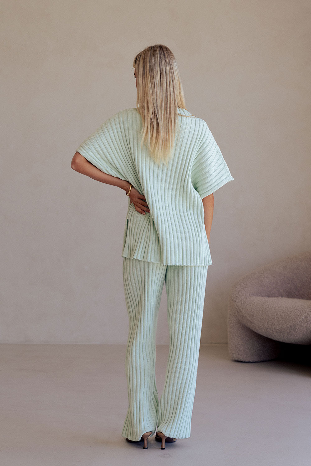 SAMPLE-Celine Top - Mint